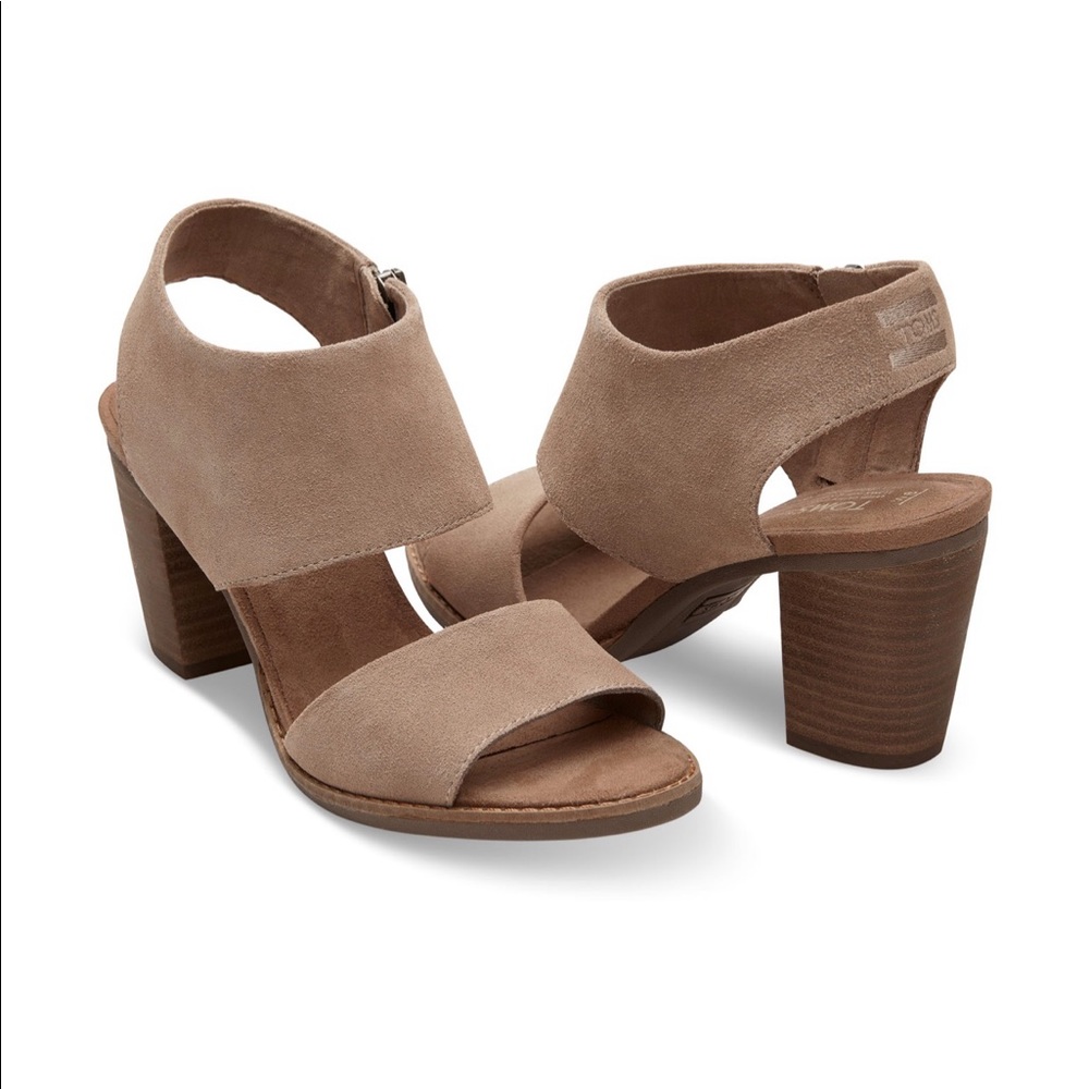 Desert Taupe Suede Women's Majorca Cutout Sandals